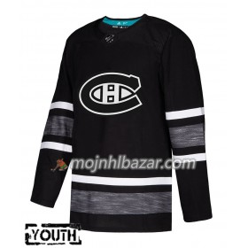 Dresovi Montreal Canadiens Blank 2019 All-Star Adidas Crna Authentic - Dječji